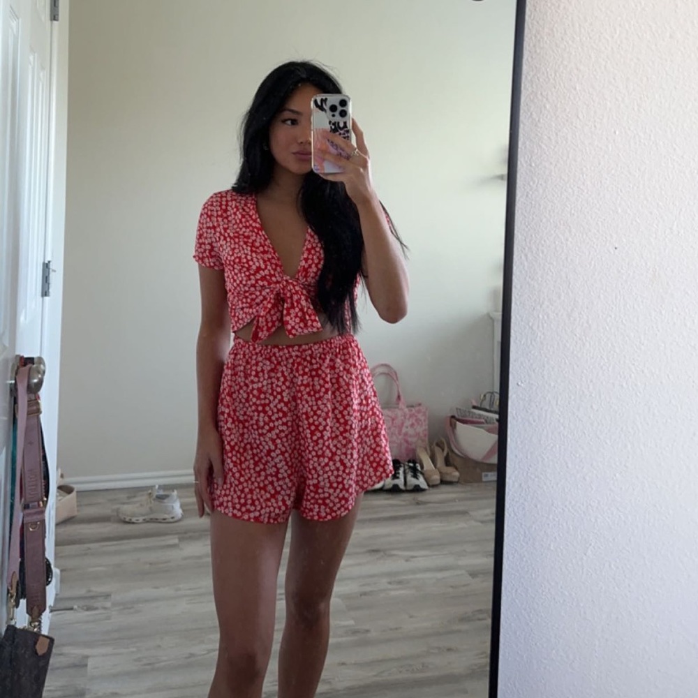 Princess Polly Tie Front Romper